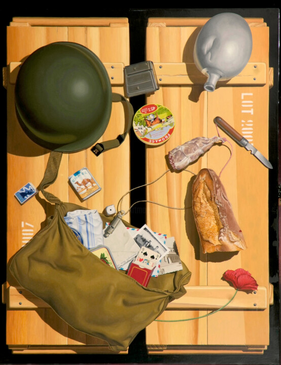 Le déjeuner, Huile sur toile, 92 × 73 cm